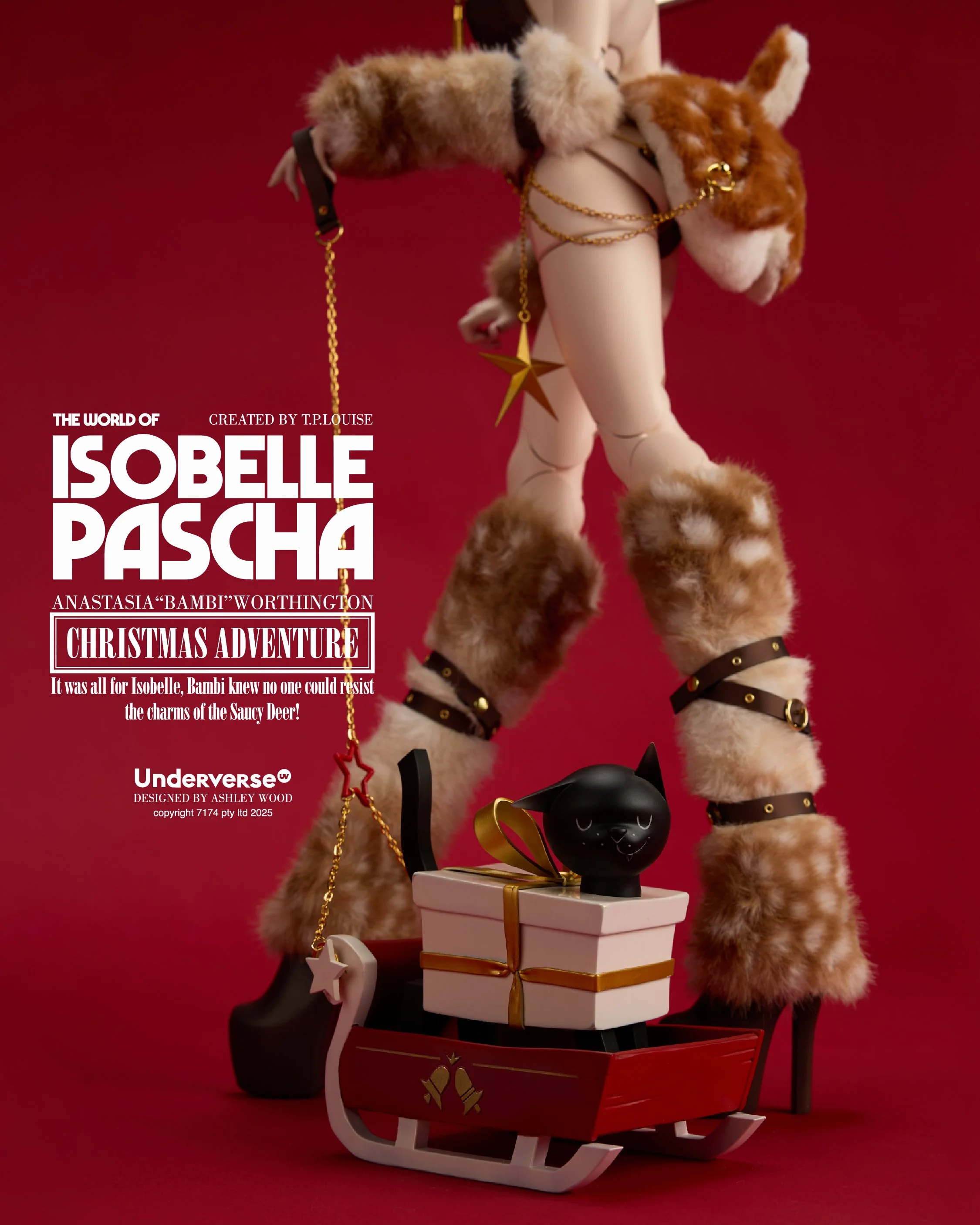CHRISTMAS ADVENTURE BAMBI 24” Limited Edition — UNDERVERSE